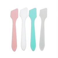 Spatules cosmétiques en plastique, spatule grattoir, spatule de mélange pour crème et masque facial, outil de préparation pour soins de la peau et maquillage