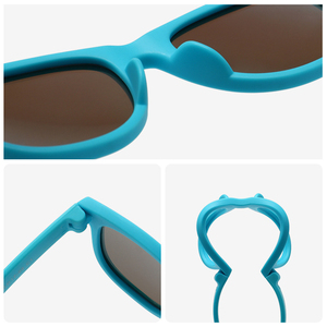 Gafas de sol <span class=keywords><strong>Babiators</strong></span> Navigators UV para mujer, lentes polarizadas duraderas, protección UV, perfectas para Papaya de 0 a 3 años - Product Image 6
