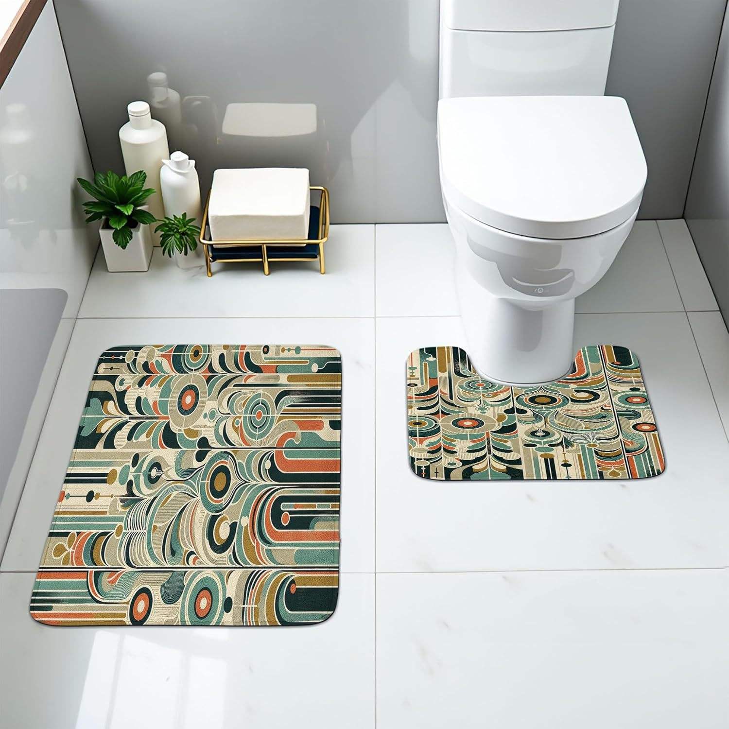 Ensemble de toilettes pour salle de bain 10