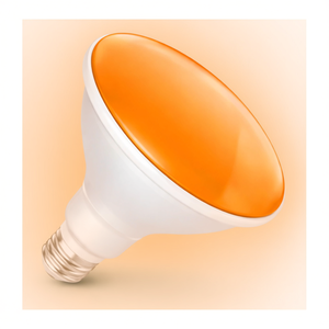 หลอดไฟ LED พาร์ 38 15w สีส้ม แสงวอร์มไลท์ ใช้ได้ทั้งภายในและภายนอกอาคาร - Product Image 2