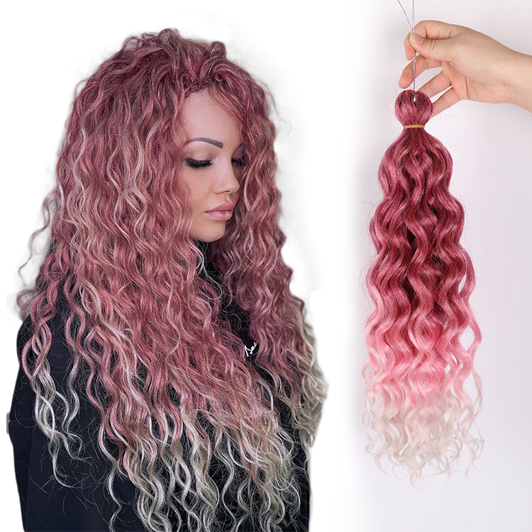 hawaii curl hair synthetic