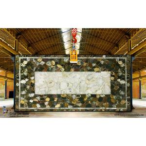 Agate personnalisée 1 dalle pour application salle à manger et salon - Product Image 1