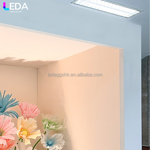 LEDA - Boîte photo carrée en acrylique blanche, nouveau design, pour mariages, anniversaires, banquets et réceptions - Product Image 4
