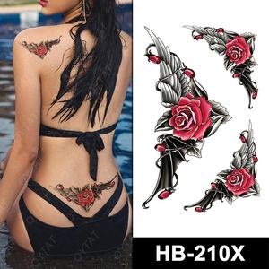 Tatuajes Temporales Adhesivos para el Cuerpo, Diseños Nuevos al por Mayor, Seguros para la Piel, Resistentes al Agua, para Hombres y Mujeres, Encantadores Tatuajes Temporales para el <span class=keywords><strong>Brazo</strong></span> - Product Image 4