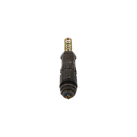 Connecteur Mini-Circulaire à Baïonnette Série Q/FQ, Spécification SJ/T10497, IP67/IP68/IP69, Contact en Laiton Plaqué Argent -55~+100, Aviation