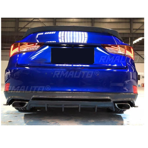 Aileron de coffre arrière en fibre de carbone véritable pour Lexus IS200t IS300 2013-2017 Kit carrosserie Accessoires auto - Product Image 3