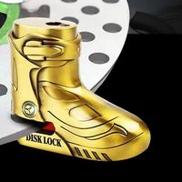 YH9181 Antivol robuste en forme de chaussure pour vélo - Mini cadenas avec clé, étanche, anti-perçage, anti-sablage