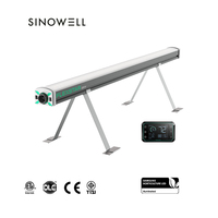 Lampe de culture sous-canopée Sinowell 0-10V à gradation, 4 pieds, 120 watts, pour des rendements plus élevés