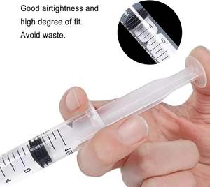 Suntikan Dispenser Profesional Langsung dari Pabrik 1ml hingga <span class=keywords><strong>60ml</strong></span> Luer Lock/Mulut Lurus untuk Laboratorium, Mengukur Cairan, Memberi Makan Hewan Peliharaan - Product Image 5