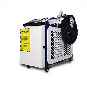 Nouvelle machine de soudage laser pulsé portative pour plaques de métal, fer et acier inoxydable - Puissance réglable, éliminateur de rouille, soude le lithium - Product Image 1