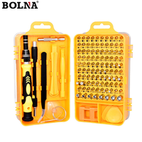 Lot de 115 mini-outils de réparation magnétiques en acier au chrome-vanadium, jeu de tournevis de précision pour montres et téléphones