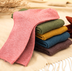 Vente en gros de chaussettes en <span class=keywords><strong>laine</strong></span> mérinos pour enfants chaussettes pour bébé en <span class=keywords><strong>laine</strong></span> mérinos chaussettes d'hiver chaudes pour enfants - Product Image 2