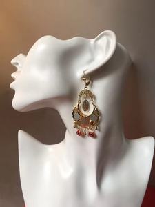 Personalizado 14K oro Virgen María mariposa elefante mal de ojo colgante gota Toppik accesorios moda hombres mujeres pendientes 21524 - Product Image 2