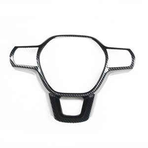 Model 2023 dari Setir Plastik BREEZE yang Dimodifikasi dengan Pola Serat Karbon Hitam Panel Navigasi Dekorasi Interior Mobil. - Product Image 2