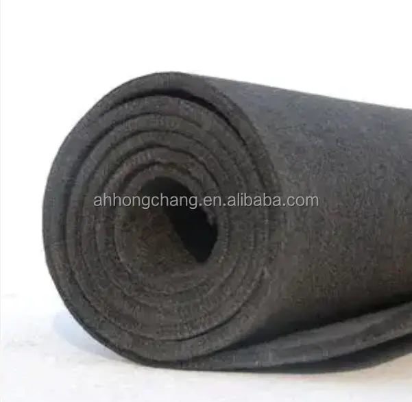 Factory Custom Carbon Fiber Fabric felt Pan Based Carbon Fiber Cloth Soft Graphite Felt for Inert gas furnaces