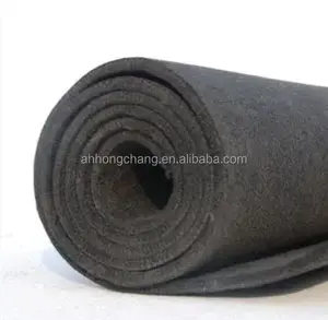 Fabrika özel karbon Fiber kumaş keçe Pan tabanlı karbon Fiber kumaş yumuşak grafit Inert gaz fırınları için keçe