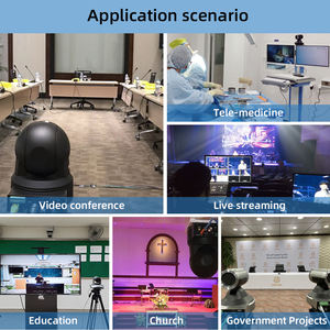 كاميرا CMOS عالية الدقة/عالية الوضوح-سدي أي بي واجهة يو اس بي 12x 20x 30x كاميرا مؤتمرات فيديو سلسلة KT-HD61 للتدفق الحي - Product Image 6