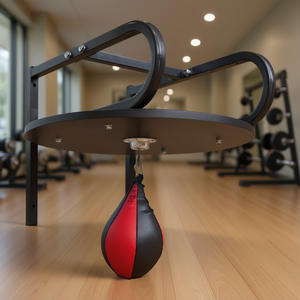 Soporte Giratorio para Plataforma de Bola de Velocidad, Soporte de Metal Negro para Bola de Boxeo, Equipo de Boxeo para Adultos - Product Image 2