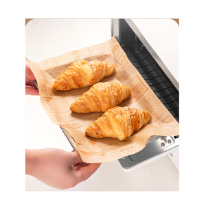 Papel Encerado Personalizado, Impermeable y Resistente a la Grasa, para Envolver Alimentos Calientes como Hamburguesas y Sándwiches, Hojas de Papel Marrón Seguras para Alimentos - Product Image 1