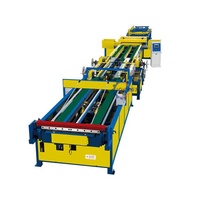 En Forme de U Type Super Ligne de Production De Conduits 5 Rectangulaire Conduit Machine De Fabrication À Vendre