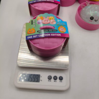 Jouet anti-stress en silicone en forme de cerf avec paillettes transparentes, mini boîte surprise pour enfants