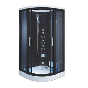 <span class=keywords><strong>Cabina</strong></span> Sauna a Vapore Umido di Lusso in Vetro Combinata <span class=keywords><strong>con</strong></span> <span class=keywords><strong>Vasca</strong></span> Idromassaggio Interna e <span class=keywords><strong>Doccia</strong></span> <span class=keywords><strong>con</strong></span> Getti Massaggianti - Product Image 1