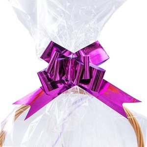 Lazos de Regalo Navideños con Forma de Mariposa Holográfica en Tamaños Surtidos, Cinta Ecológica Biodegradable para Envolver Regalos - Product Image 5