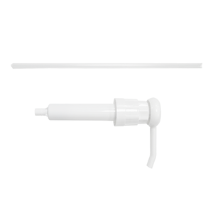 Dispensador de bomba de galón de plástico blanco 38/400 resistente, champú, loción de jabón líquido, bomba de botella de plástico con boquilla larga - Product Image 4