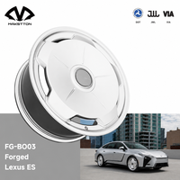 Jantes de voiture en alliage forgé Makstton BO03 de style disque complet 6061-T6 pour Lexus ES