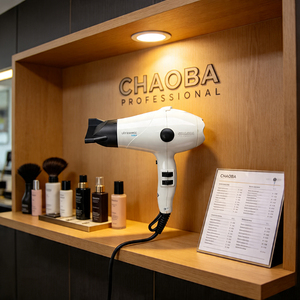 Secador de Pelo Profesional CHAOBA de 2000W, Secado Rápido y Silencioso con Boquillas Concentradoras Estrechas y Anchas, 3 Ajustes de Calor y 2 de Velocidad - Product Image 1