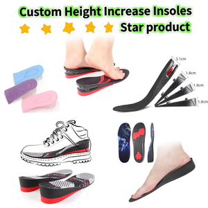 Joghn OEM Tùy Chỉnh Đế Với Thang Máy Vô Hình 3Cm Cao Đế 3 Lớp Có được Cao Hơn Chiều Cao Tăng Lót - Product Image 2