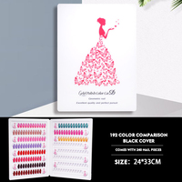Nouveau Design magnétisé 120 168 192 couleurs livre d'affichage détachable UV Gel vernis ongles nuancier affichage livre avec des conseils d'ongles gratuits