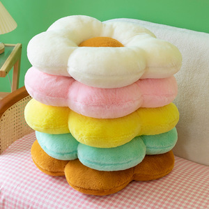 Coussin en forme de fleur en peluche de 35/50 cm, tournesol, décoration de chambre girly, jouet en peluche, poupée, coussin de sommeil, coussin d'allaitement - Product Image 4