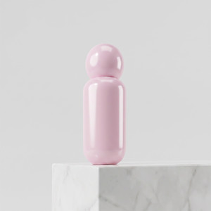 Nouvelle bouteille ronde de 50 ml à épaules arrondies et fond sphérique, design sphérique, emballage <span class=keywords><strong>pour</strong></span> crème <span class=keywords><strong>solaire</strong></span> et cosmétiques, format voyage - Product Image 3