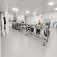 Machine voor het maken van gepofte maïs snacks, roestvrij staal, automatische productielijn voor gepofte snacks, voedselextruder