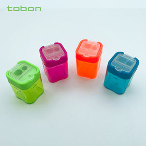 Sacapuntas de plástico para niños de 8mm de doble agujero - Product Image 4