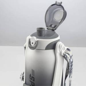 Termo PINKAH de Acero Inoxidable de 68 oz, Botella de Agua Aislada Grande con Correa y Asa, Logotipo Personalizado para Senderismo y Camping al Aire Libre - Product Image 3