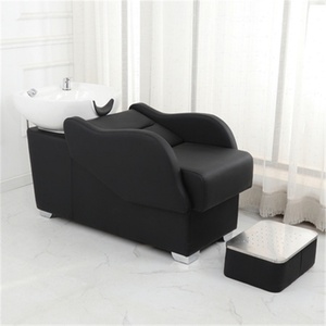 Hot Sale Beauty Wholesale Salon Furniture Shampoo <b>Bed</b> Washing Hair Chair Electrical Leg-rest Ceramic Backwash Neck Pillow - Product Image 3