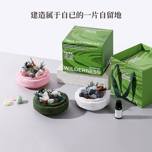 หินกระจายกลิ่นคริสตัลริปเปิล นอร์เทิร์น มู สำหรับตกแต่งบ้าน กลิ่นหอมติดทนนาน พร้อมกล่องของขวัญ - Product Image 4