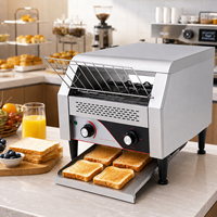 Grille-pain commercial Sanying avec plateau à miettes amovible et convoyeur à bande automatique, à poser sur table, en vente