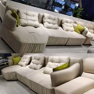 Furnitur Turki Berkualitas Tinggi Sofa Dua Tempat Duduk Sofa Ruang Tamu Modern