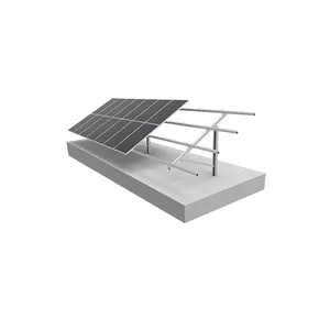 Fácil instalación ctype sistemas solares montados en acero panel solar sistema de montaje en tierra