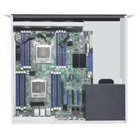 Châssis de serveur EDNSE ED512H 5U court pleine hauteur ATX en acier avec ventilateur, ports USB avant, 12 disques interchangeables à chaud, 240 mm