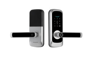 Elock Es303f Tuya Slimme Deurslot Wifi-3 Ontgrendelingsmanieren (Vingerafdruk/<span class=keywords><strong>Code</strong></span>/Rfid)-Antidiefstalalarm - Product Image 6