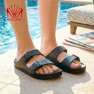 <b>Comfortable</b> EVA Two Strap Adjustable Buckles Custom Colors Lightweight Anti Slip for Outdoor Daily Wear <b>sandal</b> EVA - Product Image 4