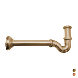 Siphon en S pour lavabo, 1 pouce, finition bronzée, accessoire de plomberie pour lavabo de salle de bain - Product Image 1