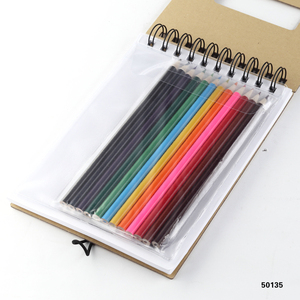 Taille personnalisée bloc-notes et forme nouveau design populaire mignon bloc-notes autocollant <span class=keywords><strong>note</strong></span> avec crayon de couleur - Product Image 1