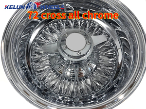 Jantes en acier chromé KELUN, 13'' et 14'', 4 pièces - Product Image 4
