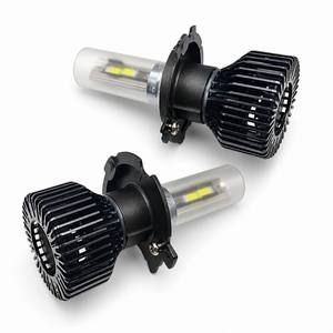 Ampoule de phare LED H4 pour voiture, brevetée, dissipation thermique en alliage de graphène, faisceau lumineux super brillant, lampe de remplacement durable pour voiture - Product Image 5