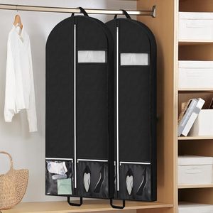 กระเป๋าเสื้อผ้าพับได้มี2กระเป๋าใส - Product Image 5
